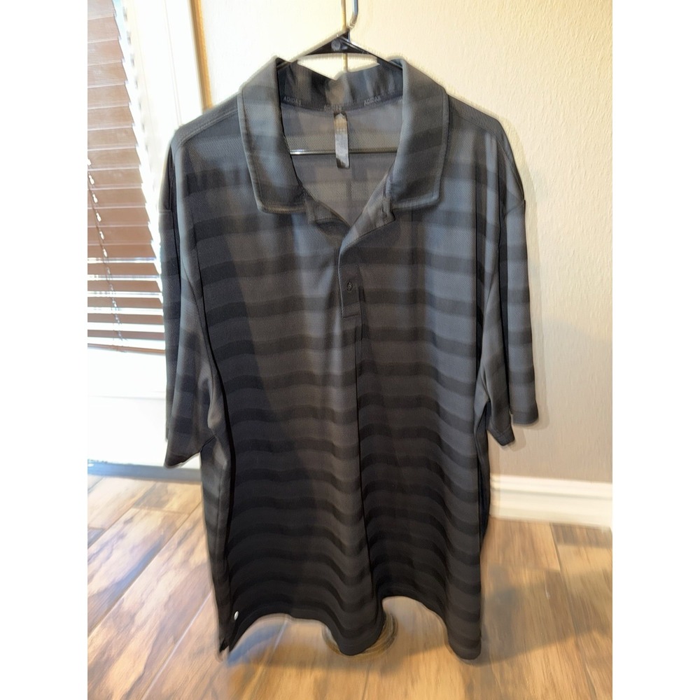 Adidas Mens Dual-Tone Polo Size 3xlt Tall